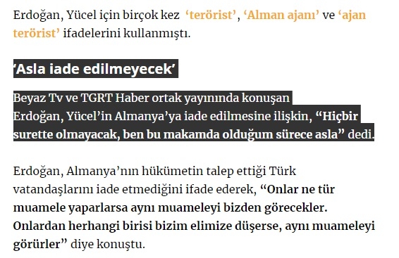 tayyip erdoğan ın cumhurbaşkanlığını bırakması