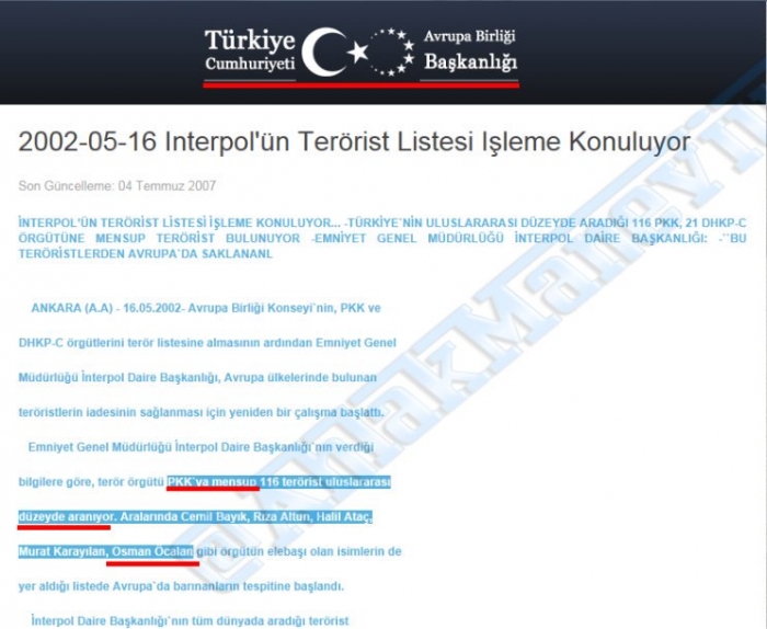 osman öcalan ın arandığını bilmiyordum
