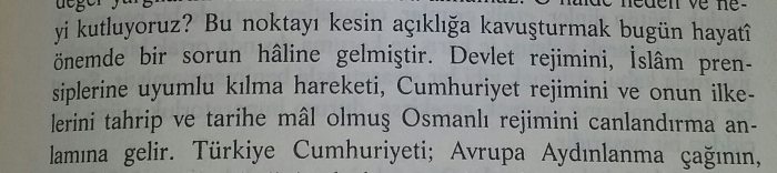cumhuriyet osmanlı nın devamı değildir