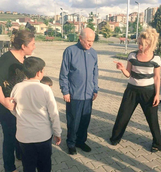 devlet bahçeli nin haşortmanlı fotosu