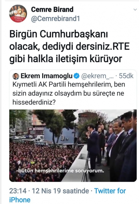 1 milyon tl lik tweet