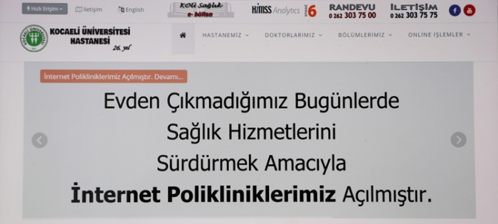 internet polikliniği hizmeti
