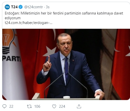 ordusu savaşırken partisini düşünen başkomutan