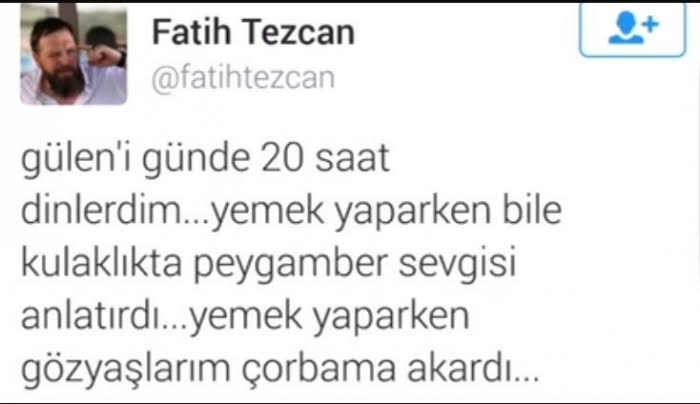 fatih tezcanın yoruma verdiği cevap