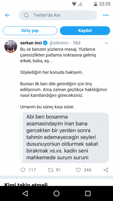 serkan inci adam mıdır