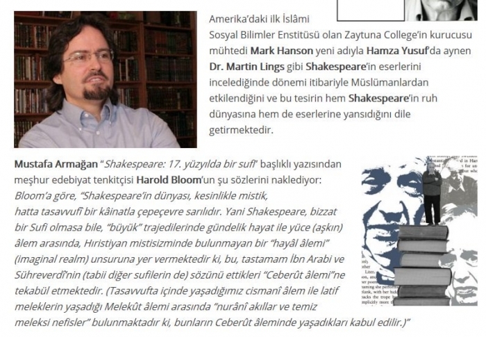shakespeare müslüman olabilir