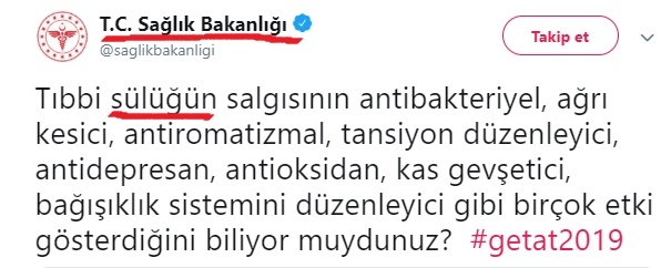 tc sağlık bakanlığının vatandaşa sülük önermesi