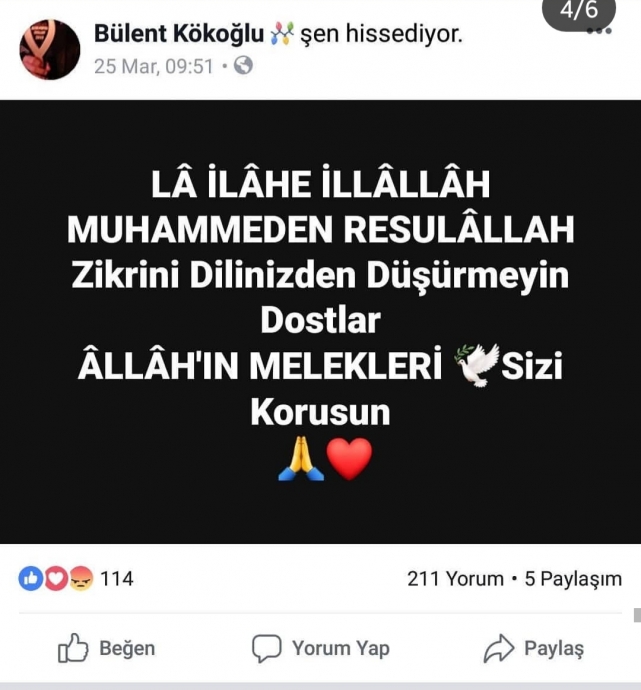 bülent kökoğlu nun provakatör çıkması