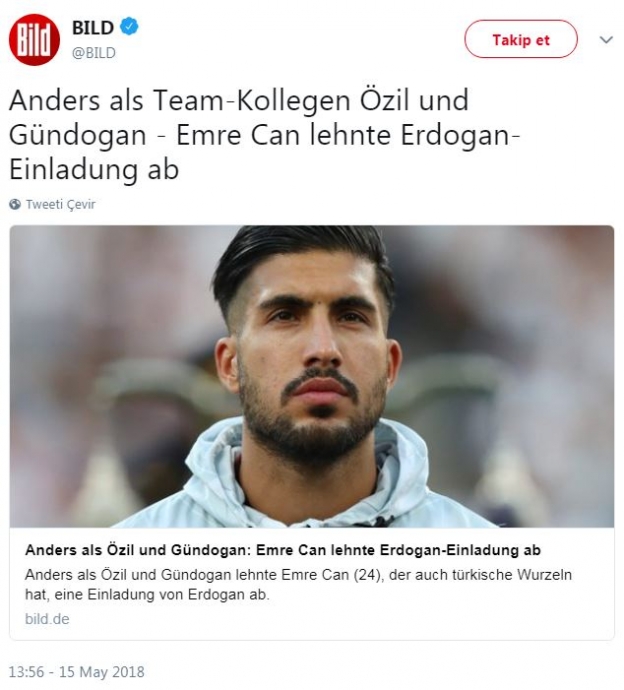 emre can ın erdoğan ın davetini reddetmesi