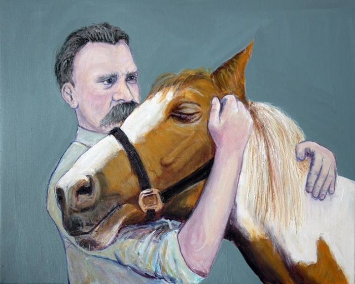 nietzsche nin kırbaçlanan ata sarılıp ağlaması