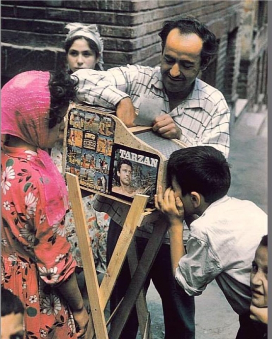 seyyar sokak sinemacıları