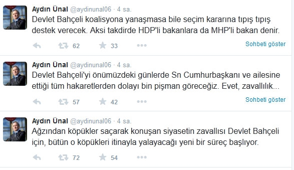 devlet bahçeli neden şerefini sattı sorunsalı