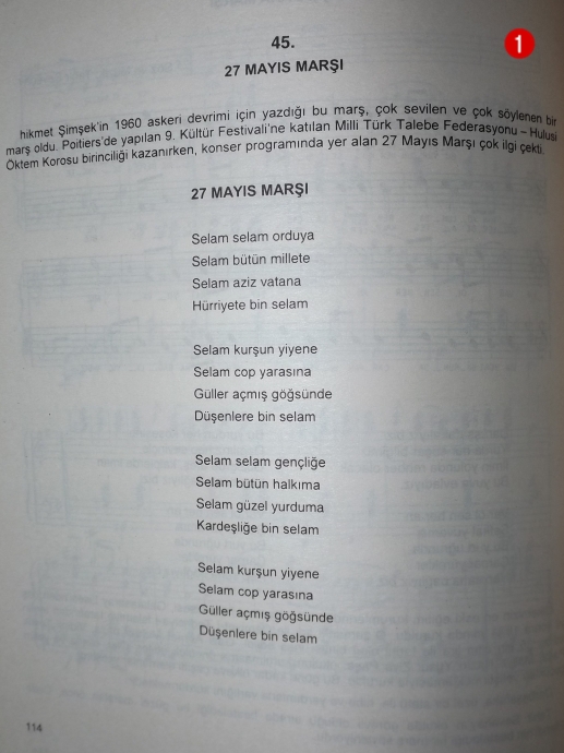 27 mayıs marşı