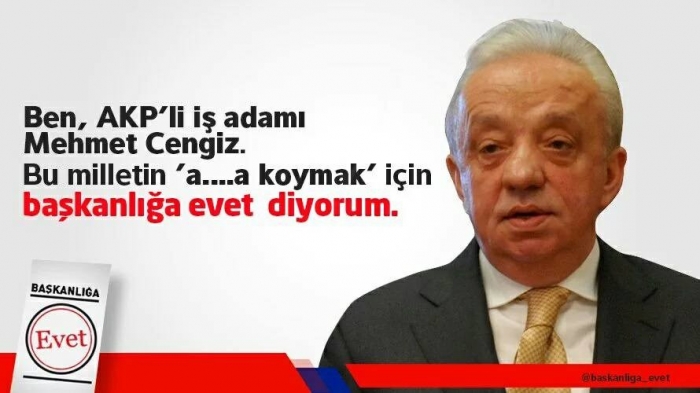 güçlü bir türkiye için evet ben de varım