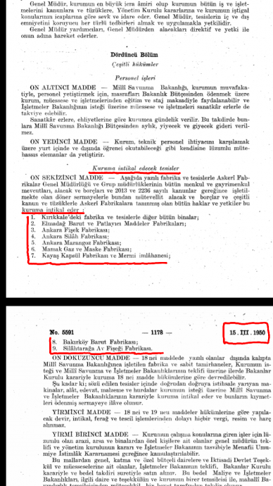 kapatılan uçak fabrikaları