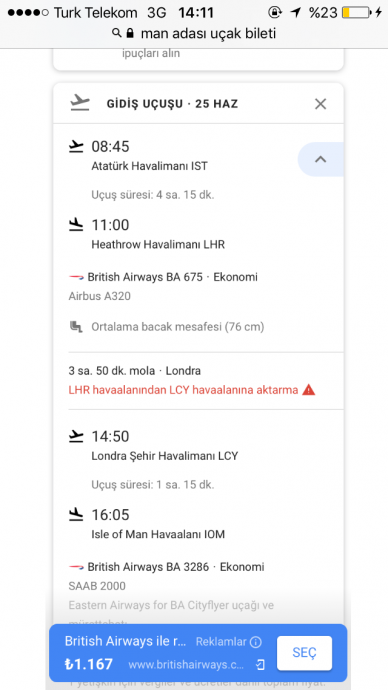 türkiye den man adası na gitme yolları