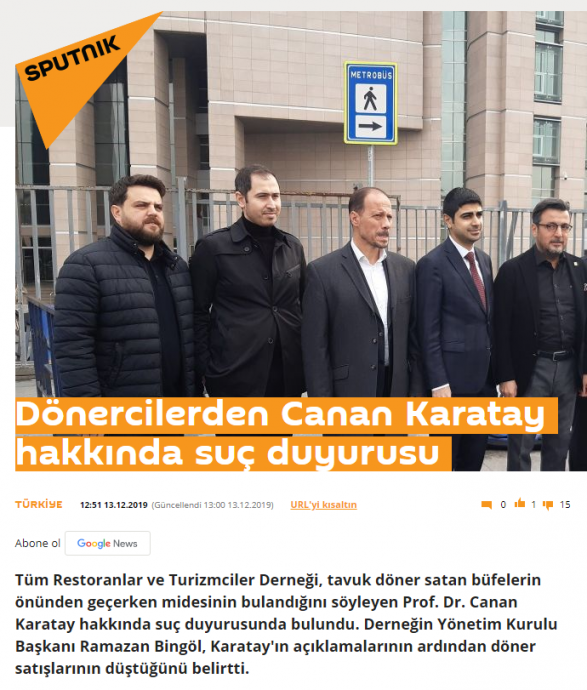 dönercilerin canan karatay a dava açması