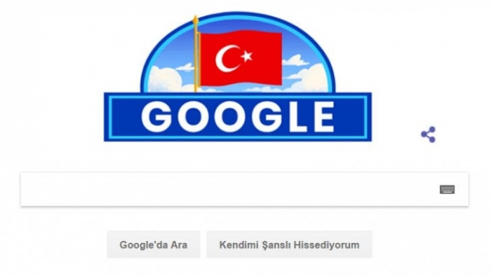 google türkiye merkezli düz düya doodle ı