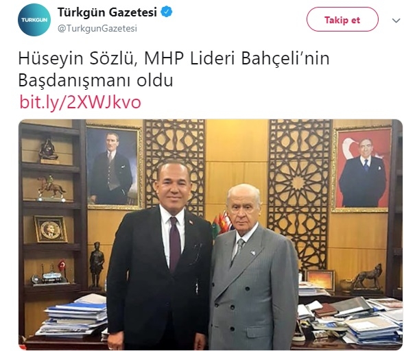 devlet bahçeli nin rüşvetçiyi danışman yapması
