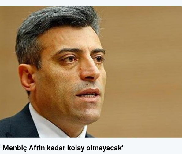 menbiç afrin kadar kolay olmayacak