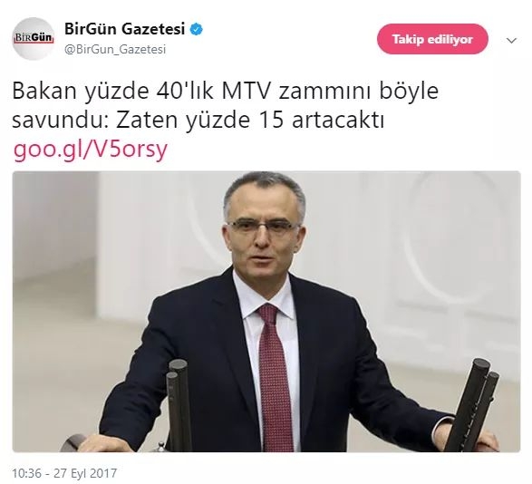 mtv ye zaten yüzde 15 zam yapacaktık 40 oldu