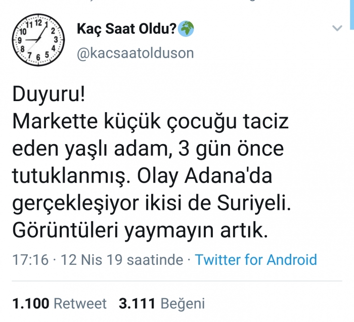 markette çocuk taciz edenin suriyeli olması