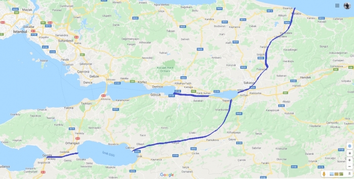 iznik gölü nü marmara denizi ile birleştirmek
