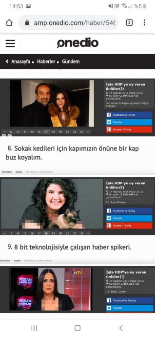 yeni akit in fotoğrafını sansürlediği kadınlar