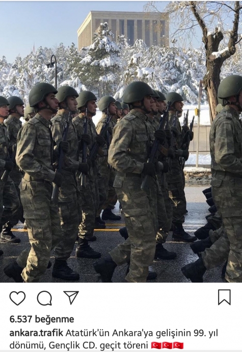 27 aralık 2018 atatürkün ankaraya gelişi 99 yıldnm