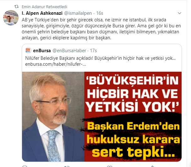 emin adanur ve zall ın bursa bş başkanı ile savaşı