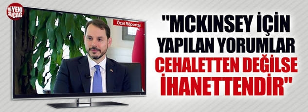 mckinsey için yapılan yorumlar ihanettendir