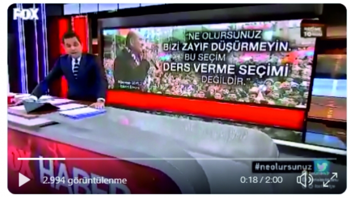 süleyman soylu nun nooolur diyerek oy istemesi