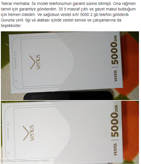 garantisi biten telefonu sıfırıyla değiştirmek