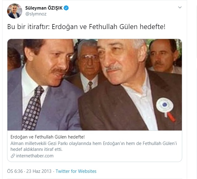 süleyman özışık ın muhalefete verdiği ayar