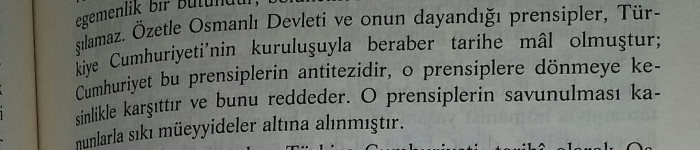 cumhuriyet osmanlı nın devamı değildir