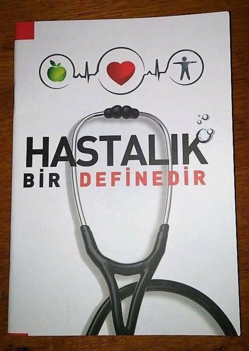 izmir de dinci hastanede dağıtılan broşür