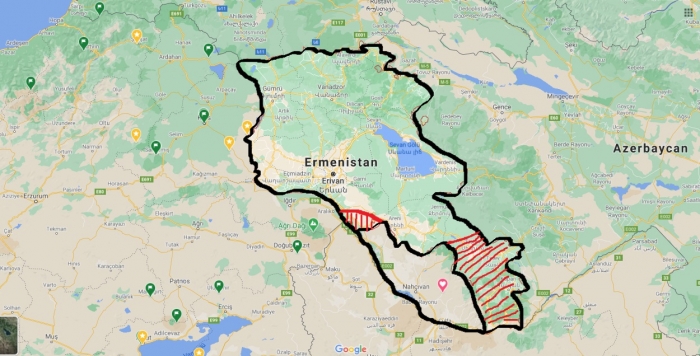 ermenistan ın azerbaycan köylerine saldırması