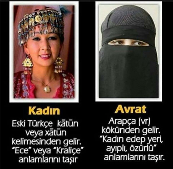 avrat ve kadın arasındaki fark