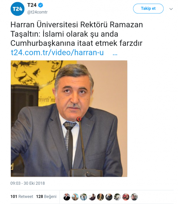 islami olarak cumhurbaşkanına itaat etmek farzdır