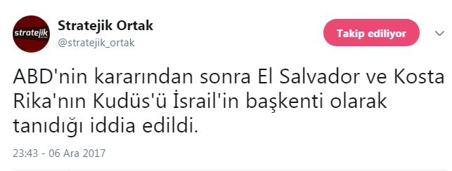 kosta rika nın kudüs ü başkent olarak tanıması