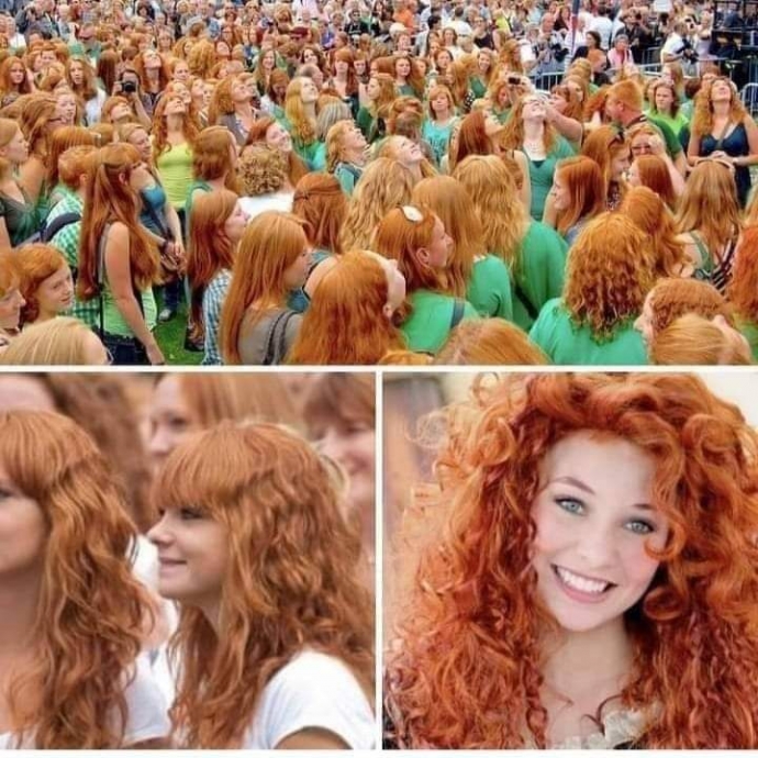 kızıl saçlılar festivali