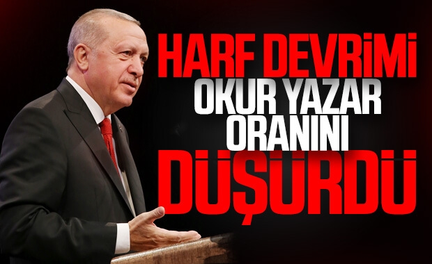 harf devrimi okur yazar oranını düşürdü