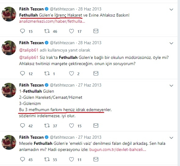 akp lilerin fetöcü tweetlerini bulma yöntemi
