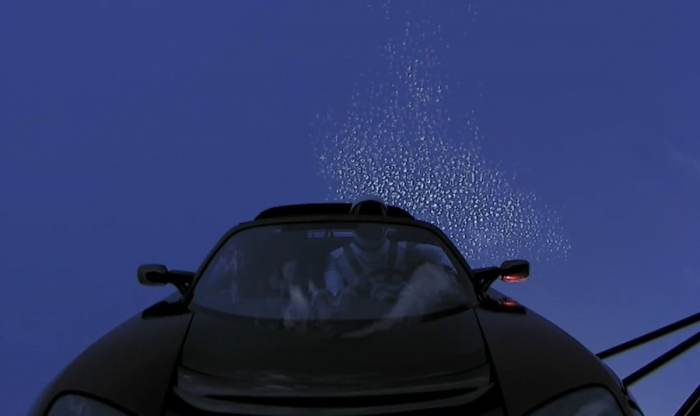 elon musk un mars a araba yollaması