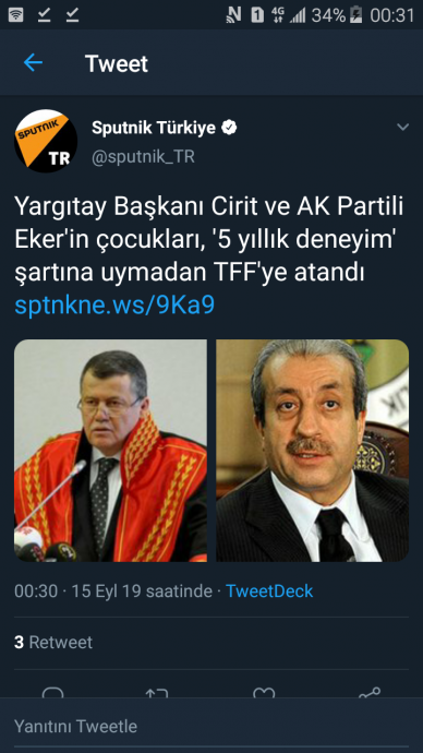 5 yıllık deneyim şartına uymadan tff ye atanmak