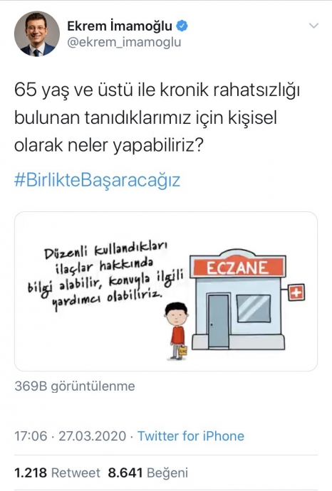 ekrem imamoğlu nun eczane logosu rezaleti