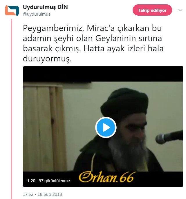 hz muhammed mirac a çıkarken ona yardım eden kişi