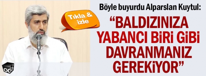 baldızınıza yabancı biri gibi davranın