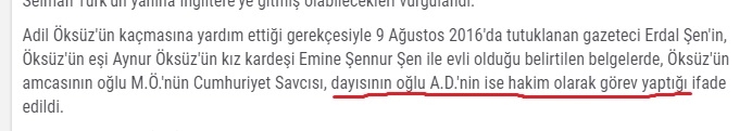 adil öksüz ün dayıoğlunun akp den aday olması