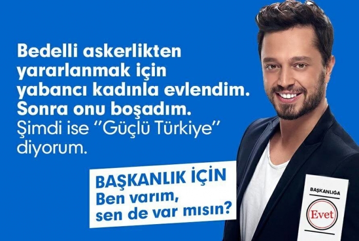 güçlü bir türkiye için evet ben de varım